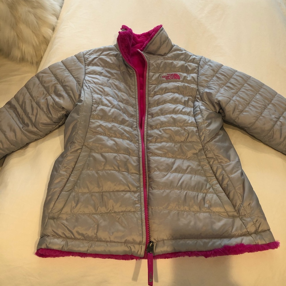 North Face double sided coat